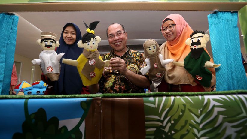 UM Surabaya Donasikan Mainan Edukatif untuk Anak Korban Gempa Lombok - Bagian 1