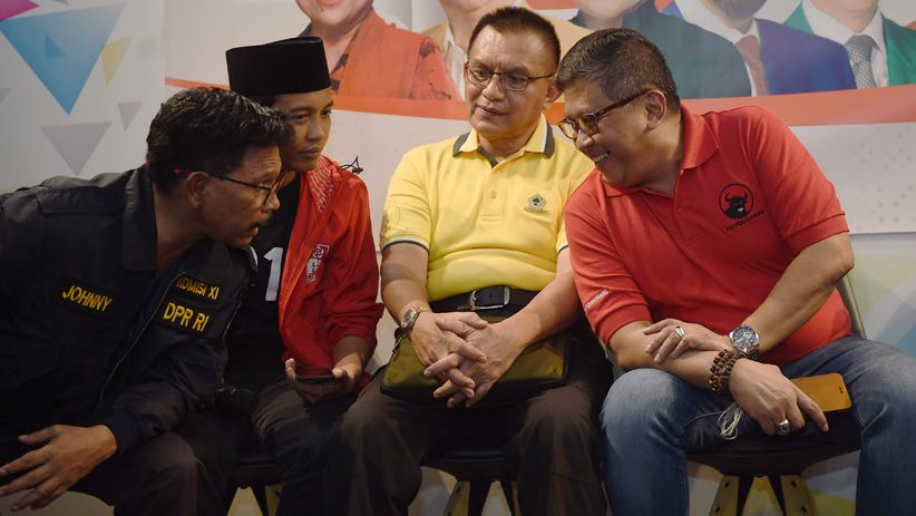 Foto Pertemuan 9 Sekjen Parpol Pendukung Jokowi  - Bagian 4