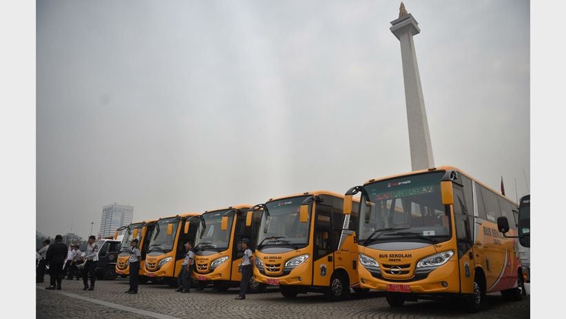 Cek Kendaraan Operasional Asian Games, Anies Naik Motor Dishub DKI Jakarta - Bagian 3