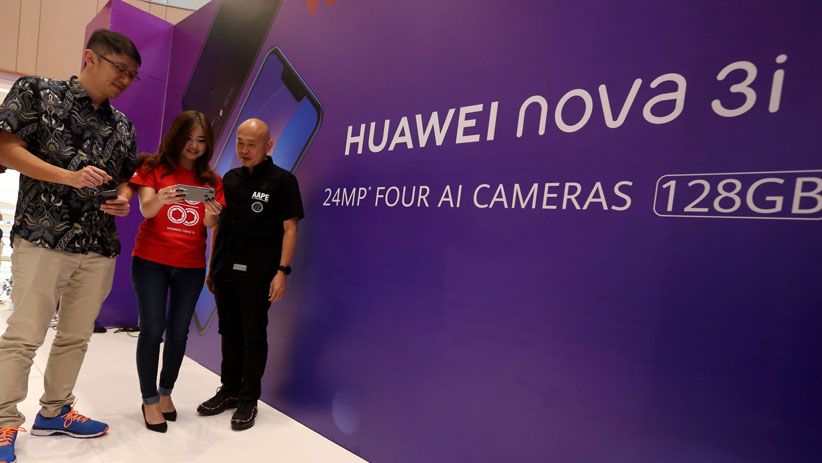 Huawei Nova 3i Ramaikan Pasar Smartphone Surabaya - Bagian 2