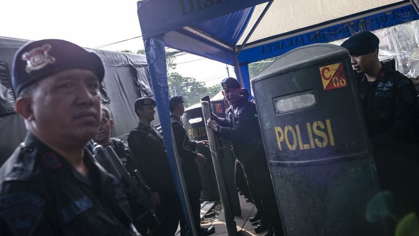 4.000 Personel Polri dan TNI Jaga Ketat Pendaftaran Capres-Cawapres - Bagian 3