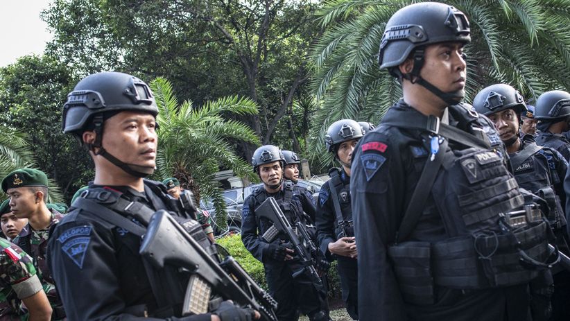 4.000 Personel Polri dan TNI Jaga Ketat Pendaftaran Capres-Cawapres - Bagian 1