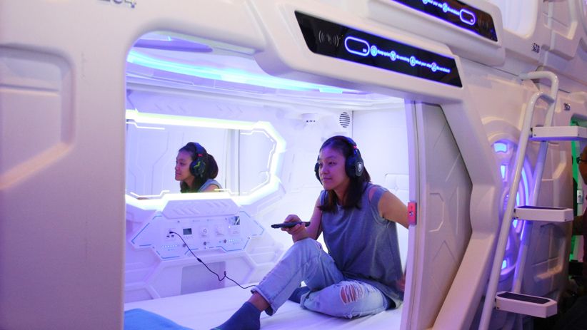 Pertama di Indonesia, Ini Fasilitas Hotel Kapsul Bandara - Bagian 1