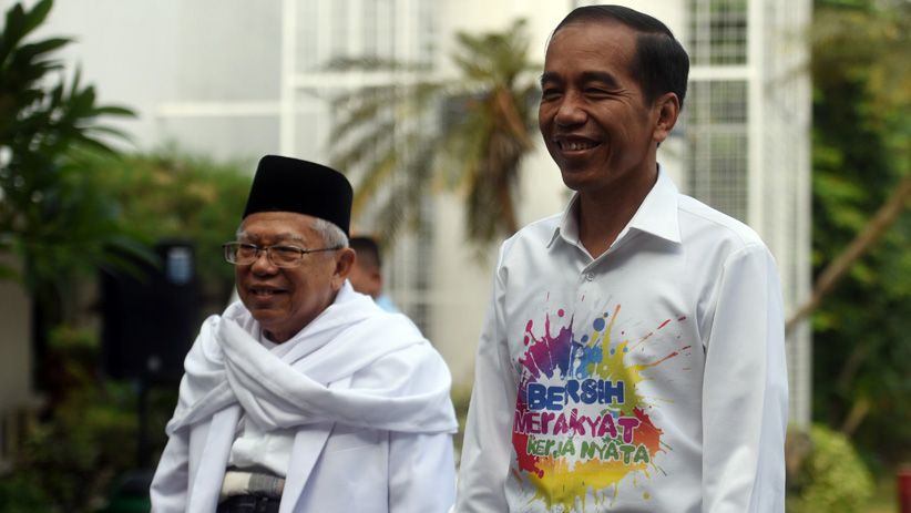 Jokowi dan Ma'ruf Amin Tes Kesehatan di RSPAD - Bagian 6