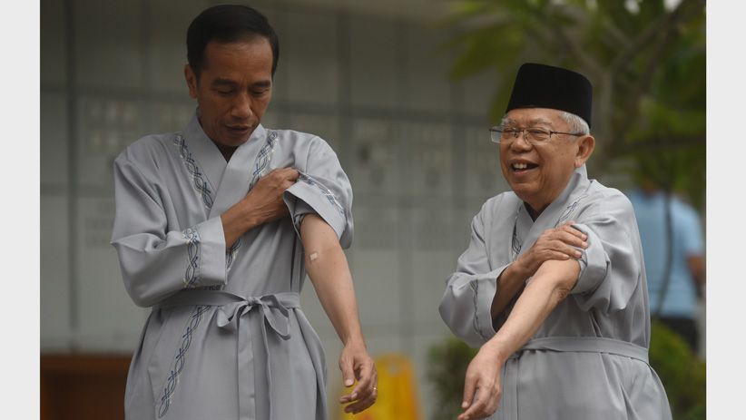 Jokowi dan Ma'ruf Amin Tes Kesehatan di RSPAD - Bagian 3