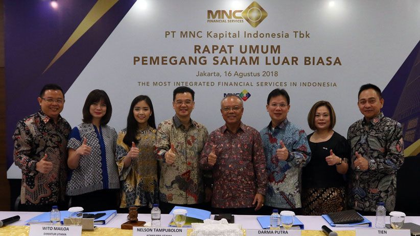 MNC Kapital Indonesia Catat Laba Bersih Rp122 M pada Semester I 2018 - Bagian 1