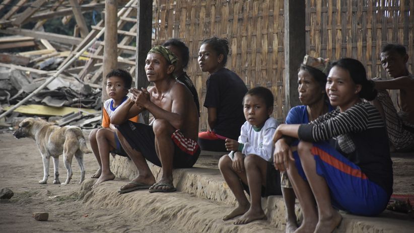 Warga Dusun Tereng Tepus Lombok Utara Belum Terima Bantuan - Bagian 2