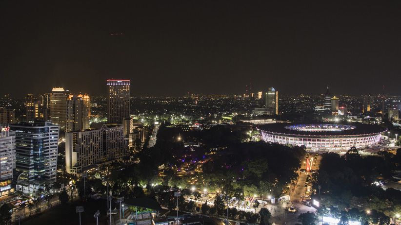 Pesta Kembang Api Meriahkan Pembukaan Asian Games 2018 - Bagian 3