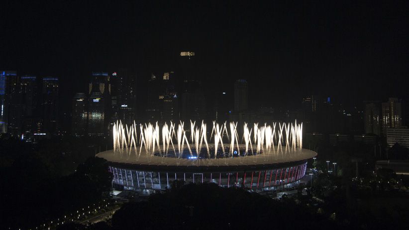 Pesta Kembang Api Meriahkan Pembukaan Asian Games 2018 - Bagian 2