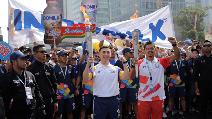 Indofood Ikut Meriahkan Pawai Obor Api Abadi Asian Games 2018 - Bagian 2