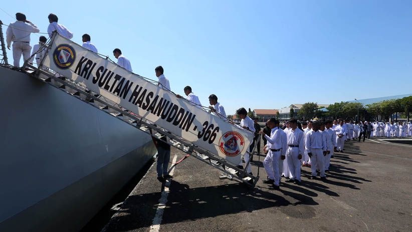 Perkuat Nasionalisme, Mahasiswa Baru Unitomo Kunjungi Koarmada - Bagian 1