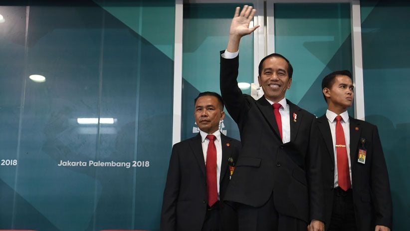 Kembang Api Merah Putih Hiasi GBK, Tanda Asian Games 2018 Resmi Dibuka - Bagian 3