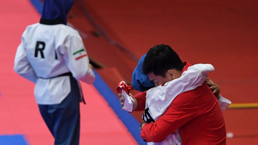Senyum Taekwondoin Defia Rosmaniar, Sumbang Emas Pertama untuk Indonesia - Bagian 4