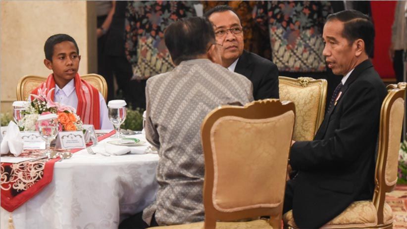 Joni Diundang Makan Siang di Istana, Satu Meja dengan Jokowi-JK - Bagian 1