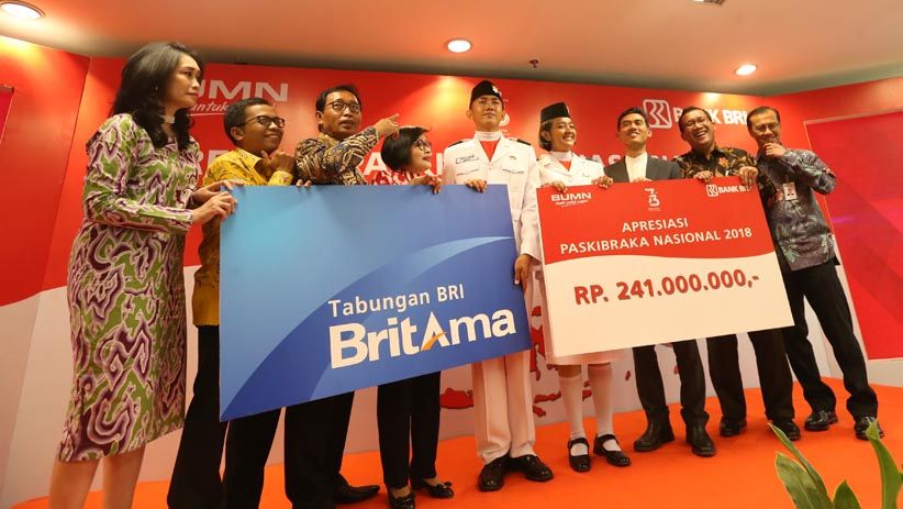 Bank BRI Apresiasi Prestasi Tim Paskibraka Nasional 2018 - Bagian 2