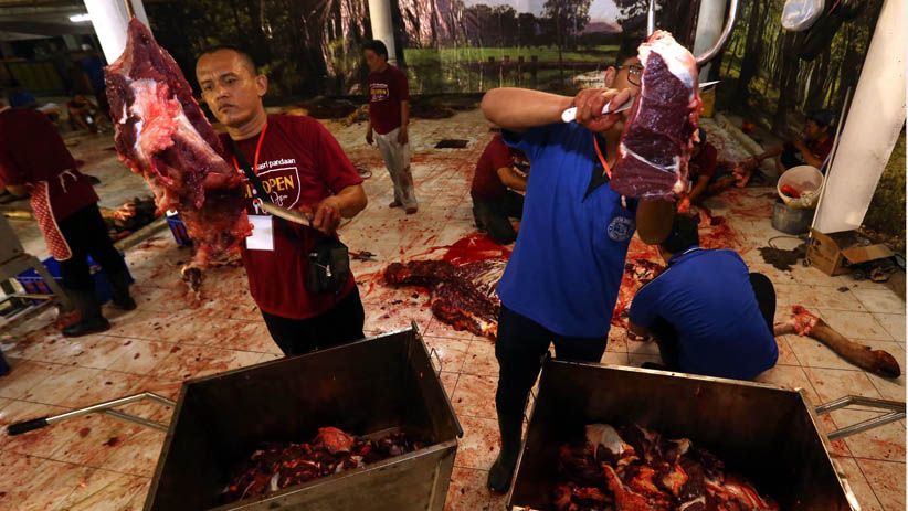 Cegah Penyakit Berbahaya, Tim Kedokteran Surabaya Periksa Daging Hewan Kurban  - Bagian 3