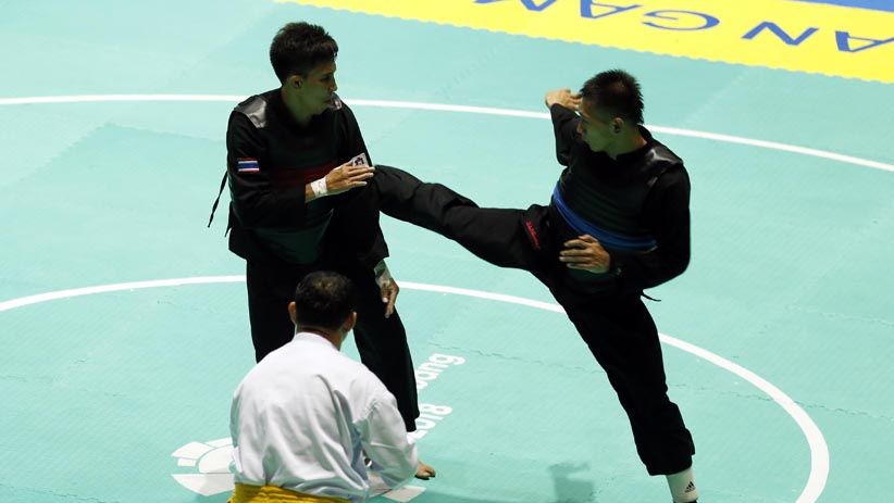 Kalahkan Pesilat Thailand, Iqbal Candra Pratama Lolos Perdelapan Final - Bagian 1