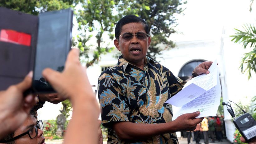 Idrus Marham Sampaikan Pengunduran Diri sebagai Mensos ke Presiden Jokowi - Bagian 2