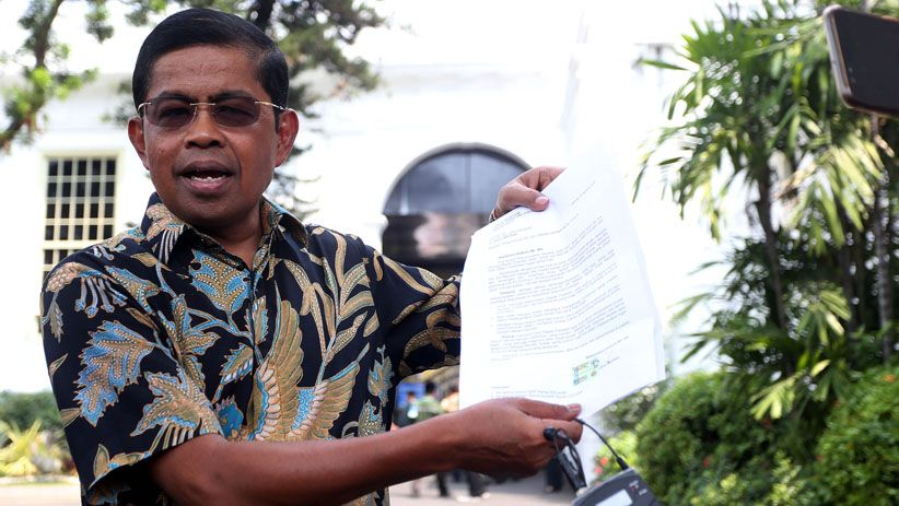 Idrus Marham Sampaikan Pengunduran Diri sebagai Mensos ke Presiden Jokowi - Bagian 1