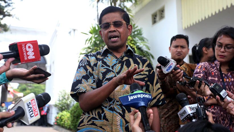 Idrus Marham Sampaikan Pengunduran Diri sebagai Mensos ke Presiden Jokowi - Bagian 3