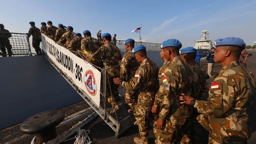Bertugas ke Lebanon, Satgas MTF TNI Jalankan Misi Perdamaian PBB - Bagian 4