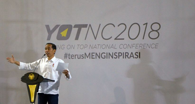 Jokowi Ajak Generasi Muda untuk Ciptakan Peluang di Era Revolusi Industri 4.0 - Bagian 1