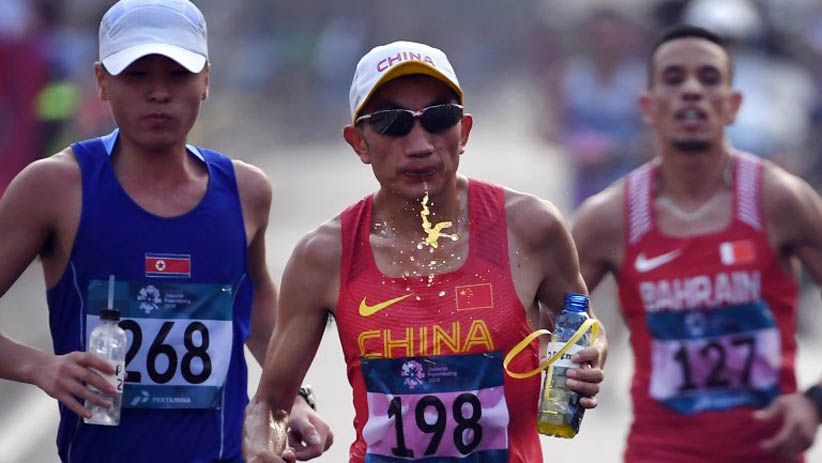 Foto-Foto Atlet Maraton Bersaing Raih Medali Asian Games 2018 - Bagian 5