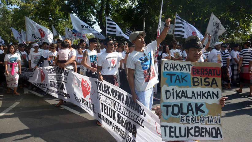 Aksi Seniman Bali Tolak Reklamasi Teluk Benoa - Bagian 2