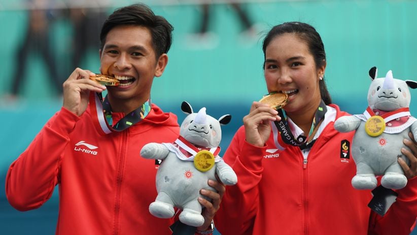 Petenis Ganda Campuran Chris/Aldila Tambah Medali Emas untuk Indonesia - Bagian 1
