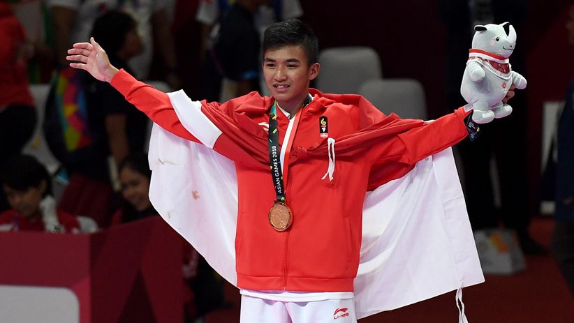 Karateka Rifki Ardiansyah Berhasil Menambah Medali Emas untuk Indonesia  - Bagian 3