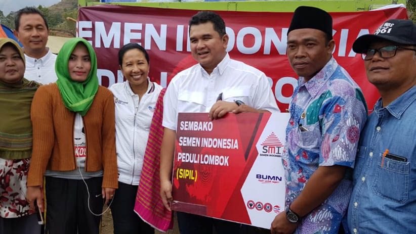 Sinergi BUMN, Semen Indonesia Bangun 200 Rumah Tahan Gempa di Lombok Timur - Bagian 2