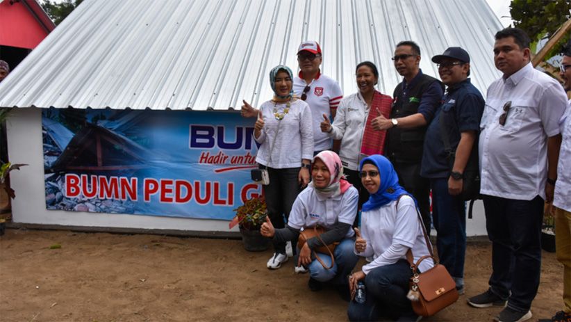 Sinergi BUMN, Semen Indonesia Bangun 200 Rumah Tahan Gempa di Lombok Timur - Bagian 3