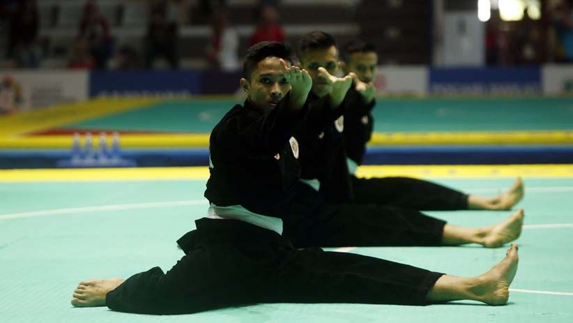 Momen Tim Pencak Silat Beregu Sumbang Medali Emas ke-15 untuk Indonesia - Bagian 2