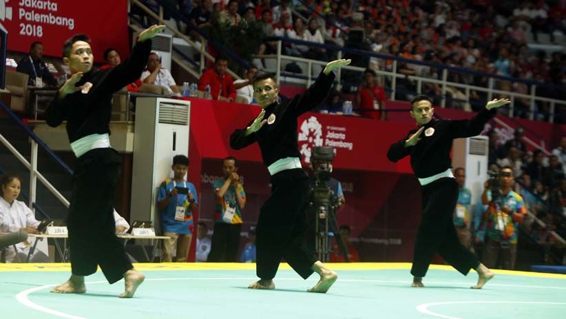 Momen Tim Pencak Silat Beregu Sumbang Medali Emas ke-15 untuk Indonesia - Bagian 3