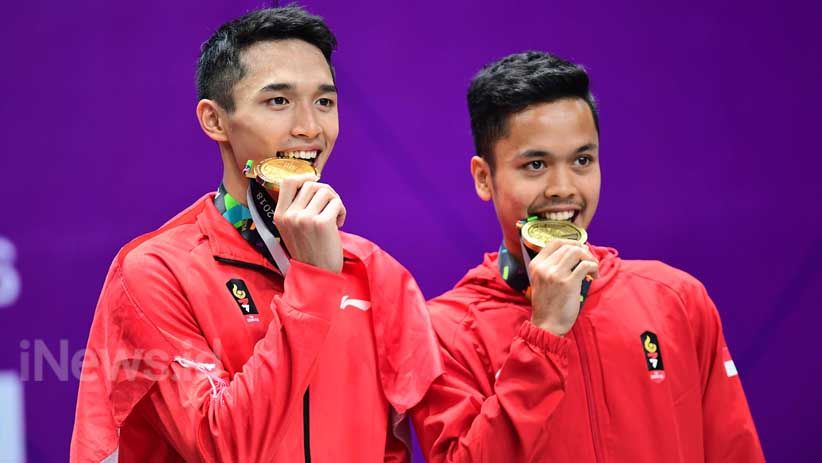 Sumbang Medali Emas ke-23, Jonatan Christie Pamer Badan Kekar - Bagian 7