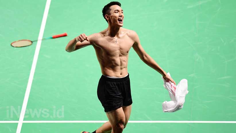 Sumbang Medali Emas ke-23, Jonatan Christie Pamer Badan Kekar - Bagian 1