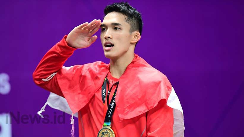 Sumbang Medali Emas ke-23, Jonatan Christie Pamer Badan Kekar - Bagian 3