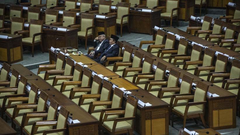 Sidang Paripurna HUT ke-73 DPR, Bamsoet Klaim Kinerja Anggota Membaik - Bagian 4