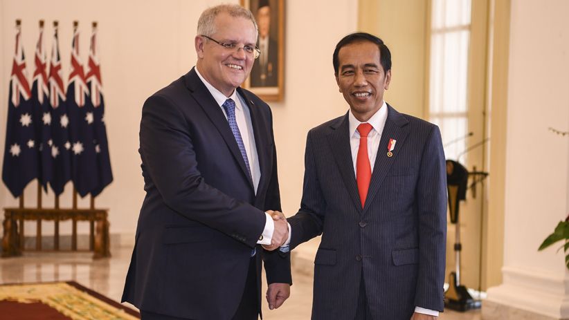Presiden Jokowi Terima Kunjungan PM Australia Scott Morrison di Istana Bogor - Bagian 2