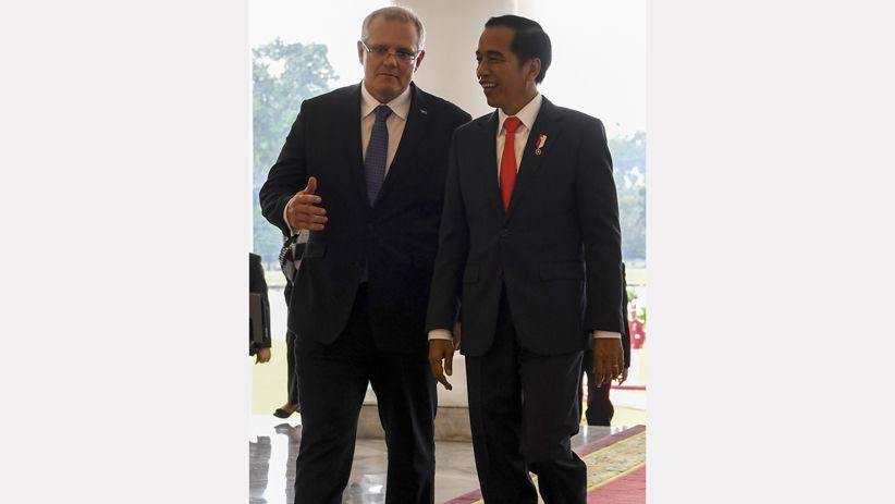 Presiden Jokowi Terima Kunjungan PM Australia Scott Morrison di Istana Bogor - Bagian 4