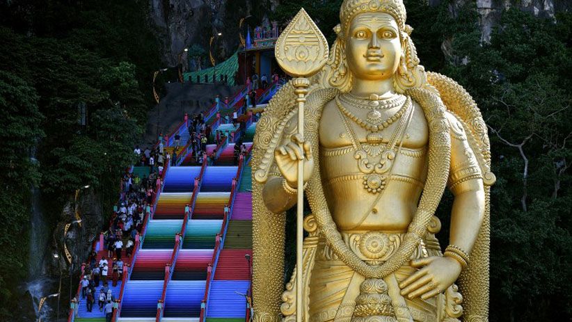 Indahnya Warna-Warni Kuil Batu Caves yang Instagramable - Bagian 2