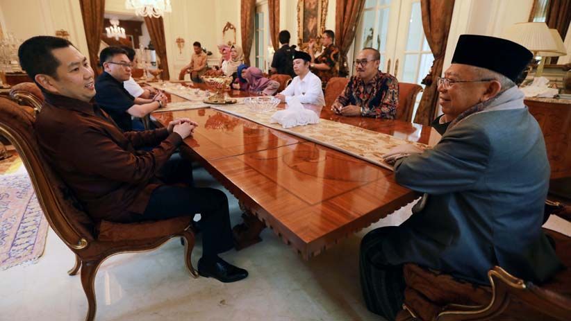 KH Ma'ruf Amin Silaturahmi ke Kediaman Hary Tanoe - Bagian 3