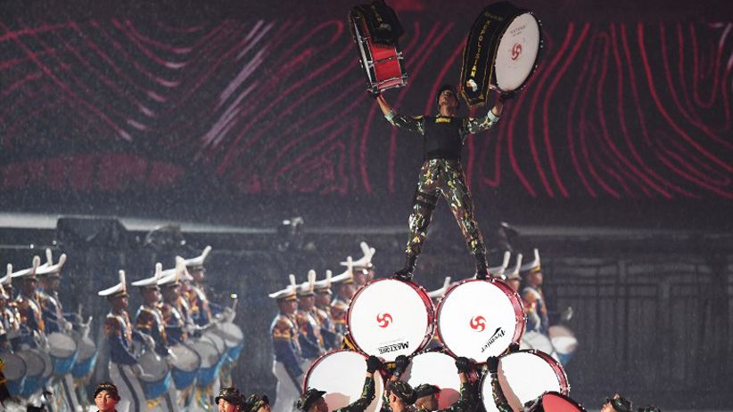 Marching Band Akmil dan Akpol Meriahkan Penutupan Asian Games 2018 - Bagian 2