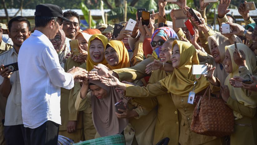 Presiden Jokowi Pimpin Apel Siaga NTB Bangun Kembali - Bagian 3