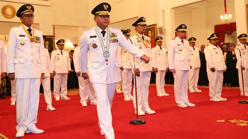 Potret 9 Gubernur dan Wakil Gubernur saat Pelantikan di Istana Negara - Bagian 3