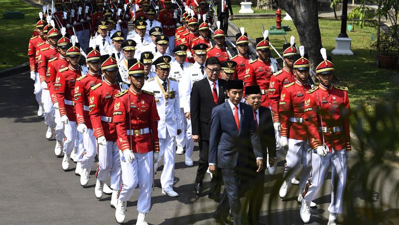 Kirab 9 Gubernur dan Wakil Gubernur sebelum Dilantik Presiden Jokowi - Bagian 2