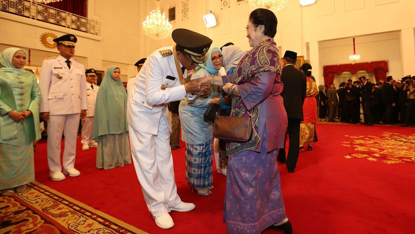 Potret 9 Gubernur dan Wakil Gubernur saat Pelantikan di Istana Negara - Bagian 5