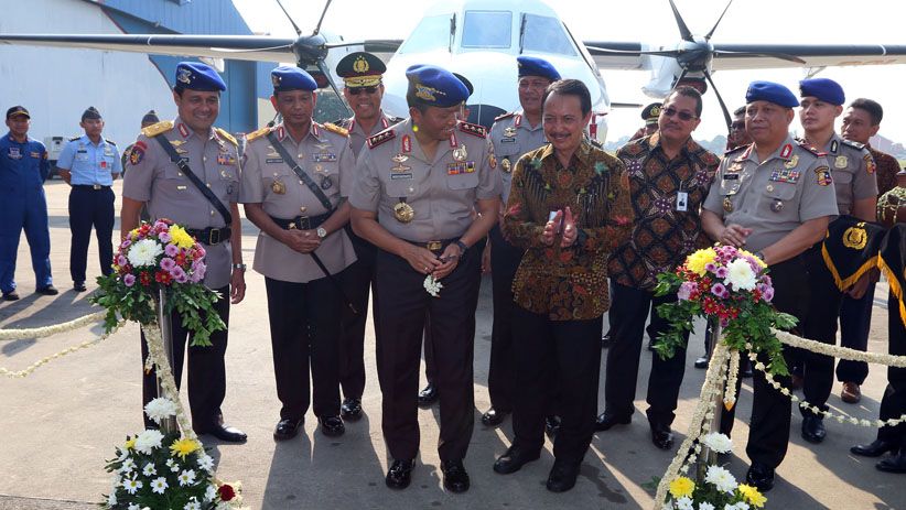 PT DI Serahkan Pesawat CN 295 kepada Polri - Bagian 2