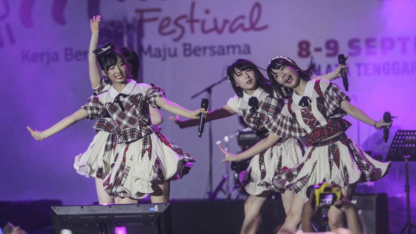 Konser AKB48 Meriahkan Peringatan 60 Tahun Hubungan Diplomatik RI-Jepang - Bagian 1