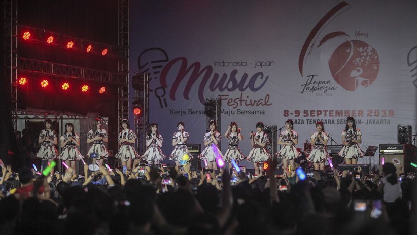 Konser AKB48 Meriahkan Peringatan 60 Tahun Hubungan Diplomatik RI-Jepang - Bagian 2